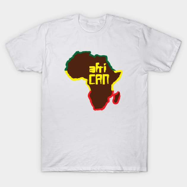 afriCAN T-Shirt by Merch House